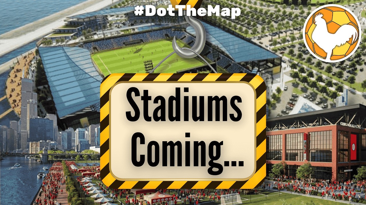 Where are the next 🇺🇸⚽️ Stadiums being built?