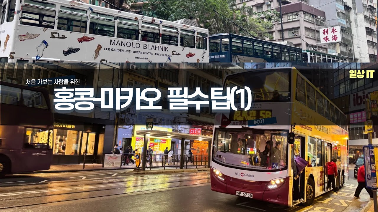 홍콩 - 마카오 여행을 처음 간다면? #001  꼭 알아야할 팁 8가지 - 옥토퍼스카드, 어댑터, 환전, 유심, 숙소등