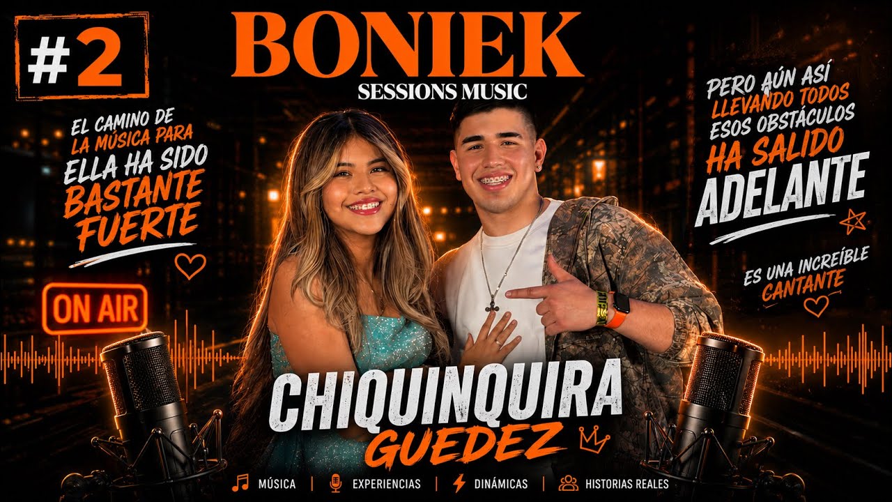 🎙️ Boniek Sessions Music - Sesión #2 | Artista Invitada: Chiquinquirá Guedez! 