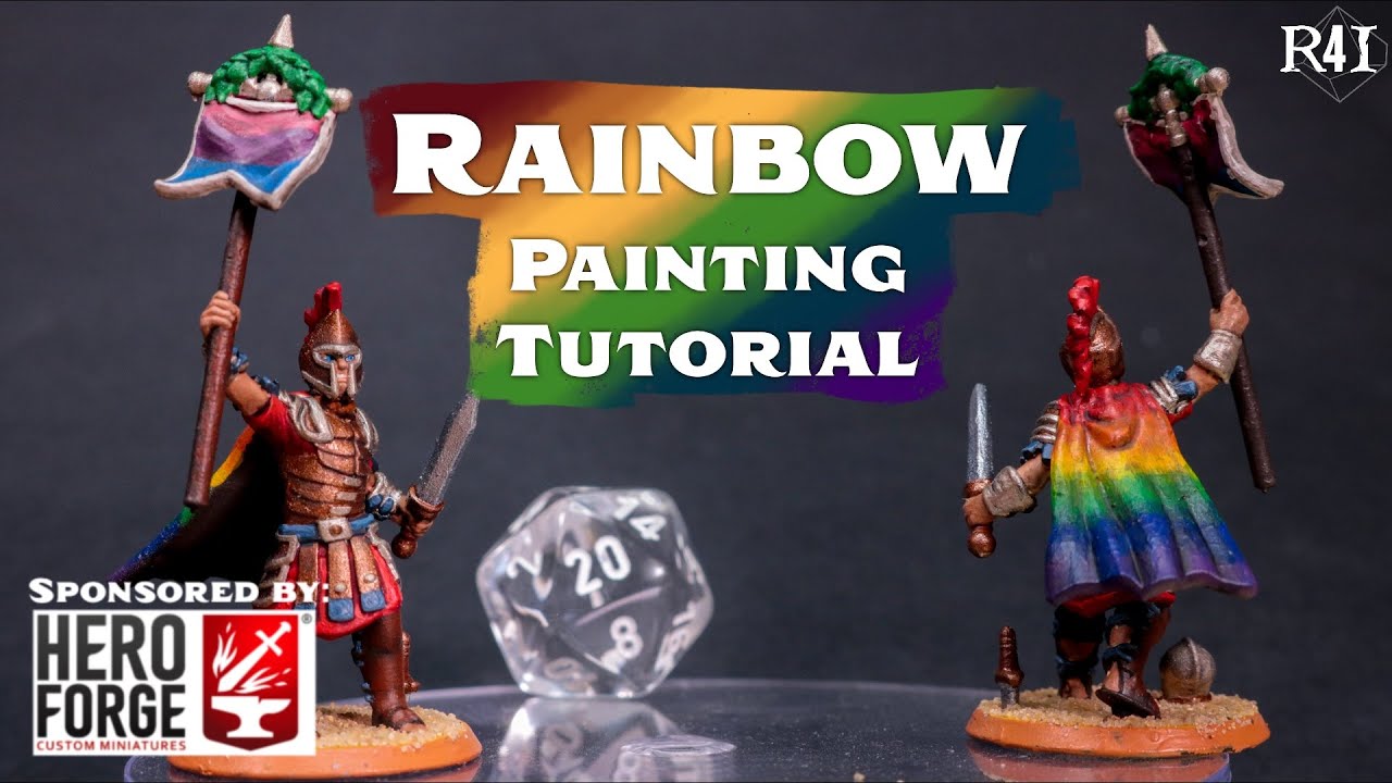 Rainbow Blending Painting Tutorial