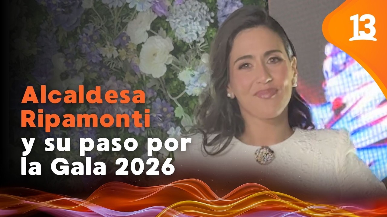 La Alcaldesa Macarena Ripamonti en la Gala 2026 comenta la parrilla del Festival de Vi&ntilde;a
