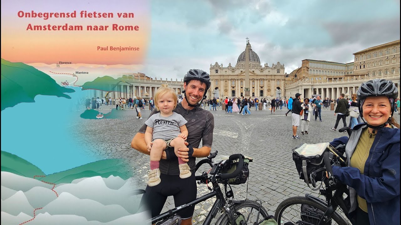 Onbegrensd fietsen, Luxemburg naar Rome met kind Benjaminse
