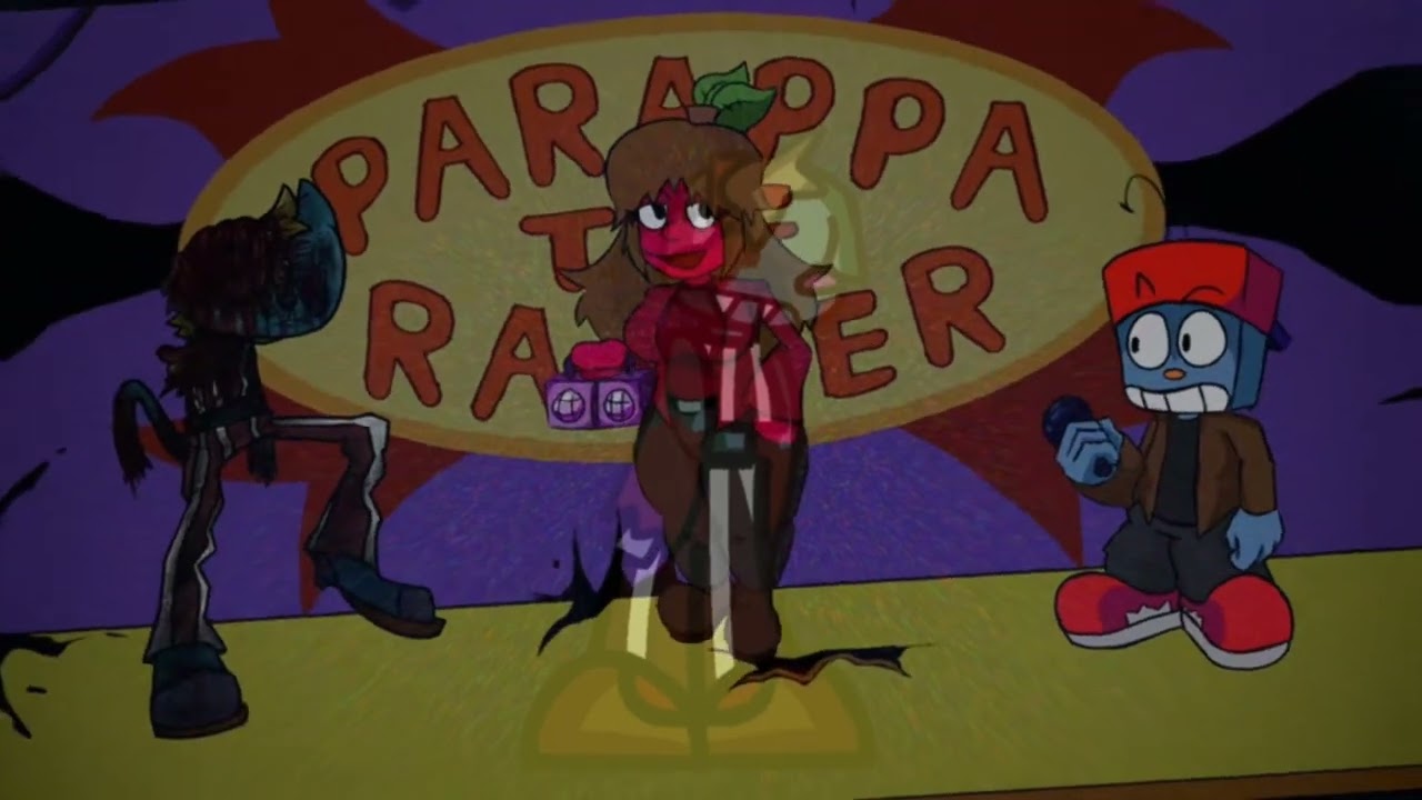 club fun v1 and v2 mix (triple trouble parappa's stage)