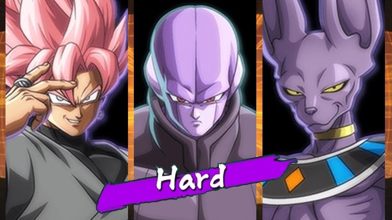 Dragon Ball FighterZ - Goku Black/Hit/Beerus Arcade Mode (HARD)