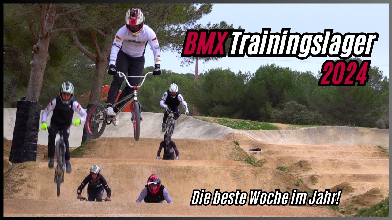 Warum sind in Frankreich alle Strecken besser? | Bmx race Trainingslager |Aaron Joos
