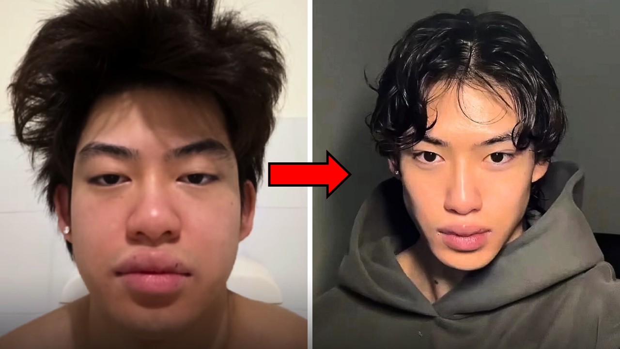 Ele ficou FEIO para PROVAR que QUALQUER UM pode ter GLOW UP em 60 dias