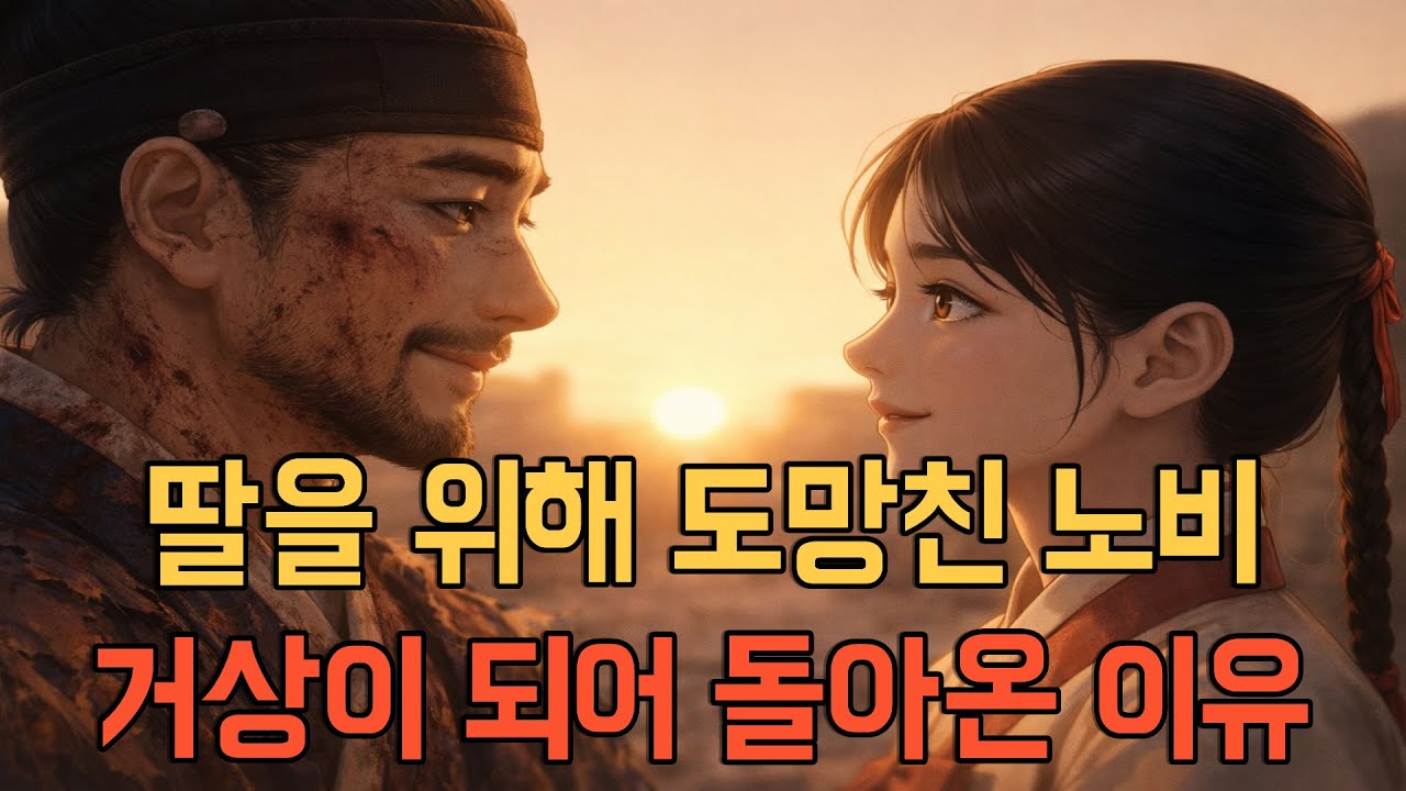 [진야사] 딸을 위해 도망친 노비, 거상이 되어 돌아오다 - 노비 김생의 부성애