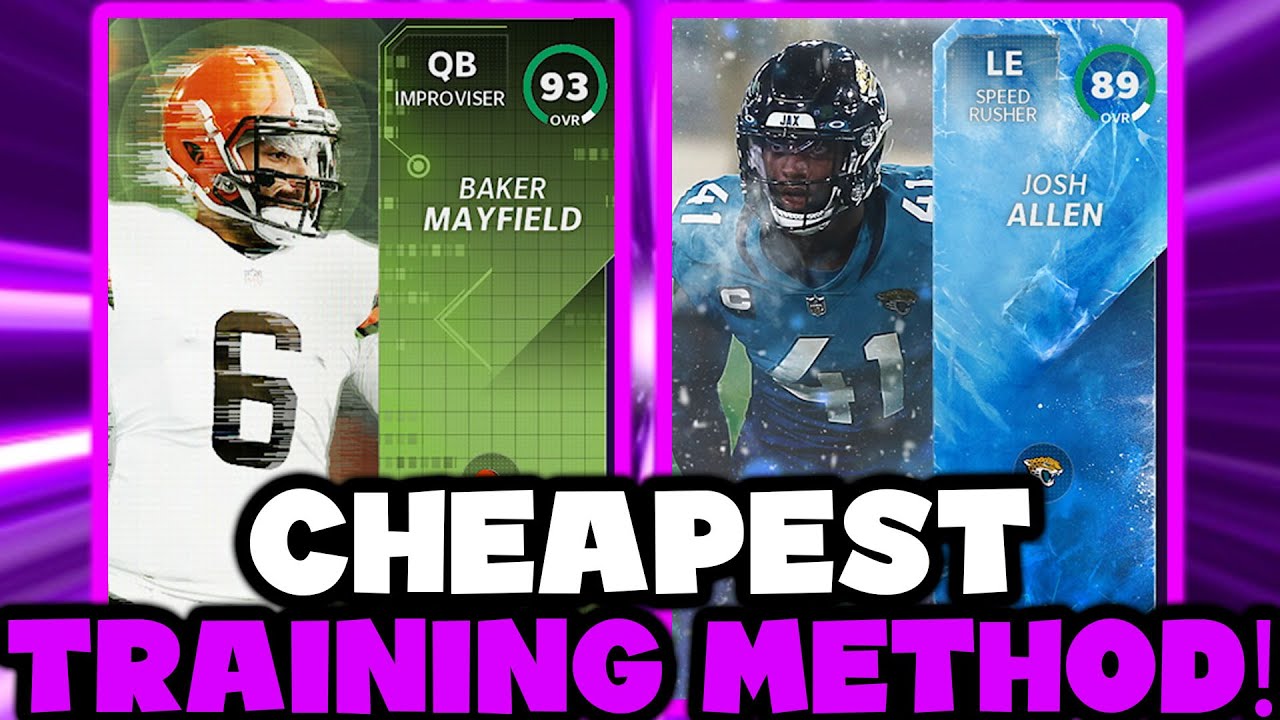 CHEAPEST WAYS TO GET TRAINING IN MUT 21! BEST TRAINING METHODS! MADDEN 21 ULTIMATE TEAM!