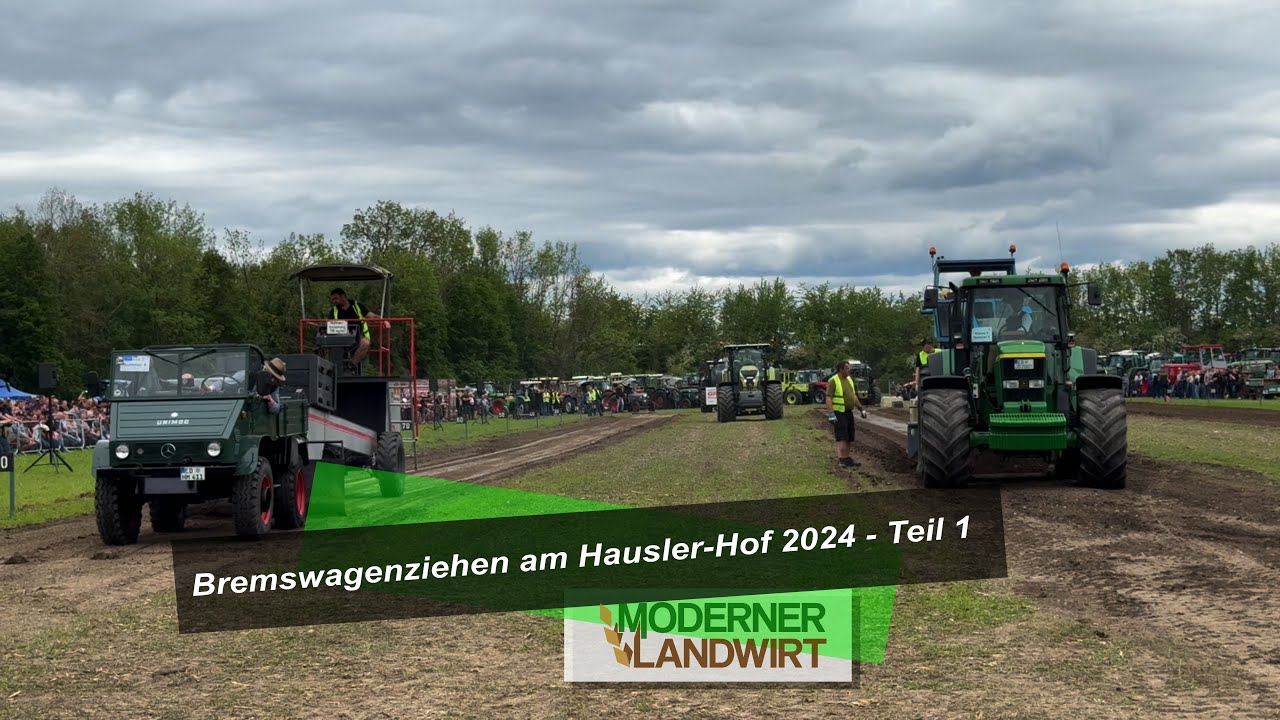 Bremswagenziehen am Hausler-Hof 2024 - Teil 1
