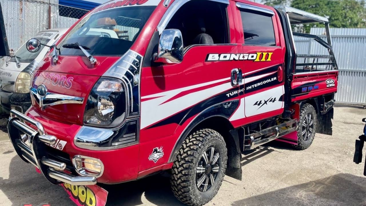 kia Bongo 3 Double Cab 𝟰𝘅𝟰 fully loaded set up