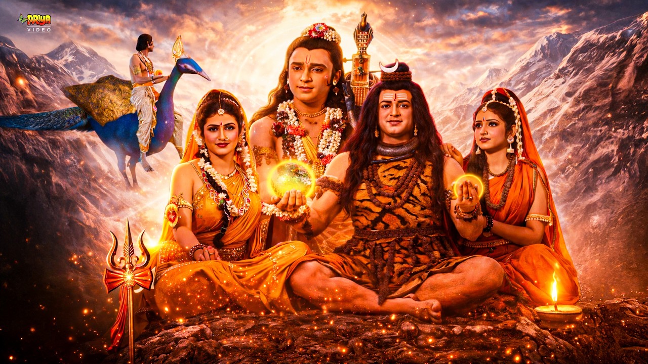 नारद जी का दिव्य फल और कैलाश में मचा हलचल | Om Namah Shivay Episode 204