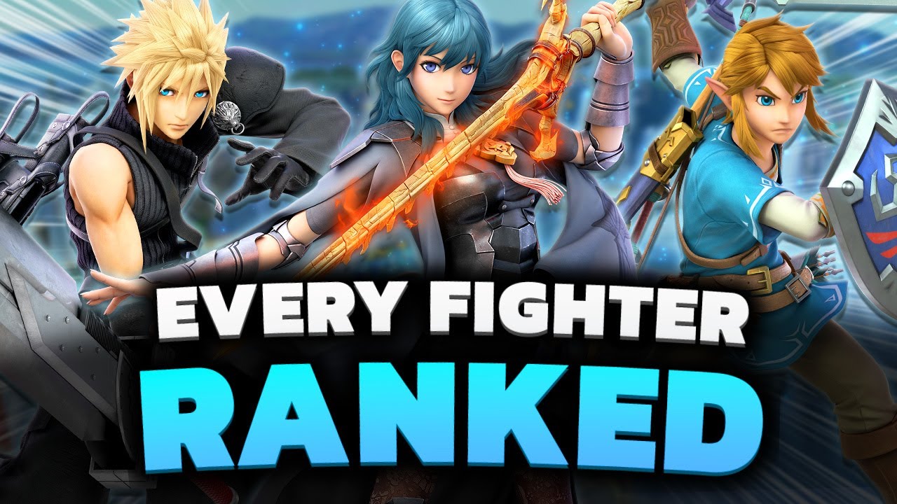 Ranking Every Character in Smash Ultimate