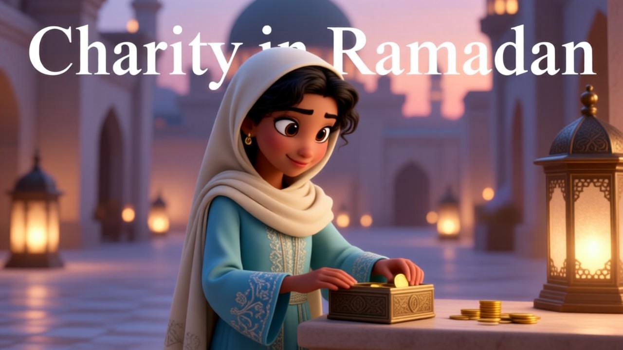 Aamina and the Golden Coin of Zakaat | Islamic Moral Story for Kids About Charity in Ramadan
