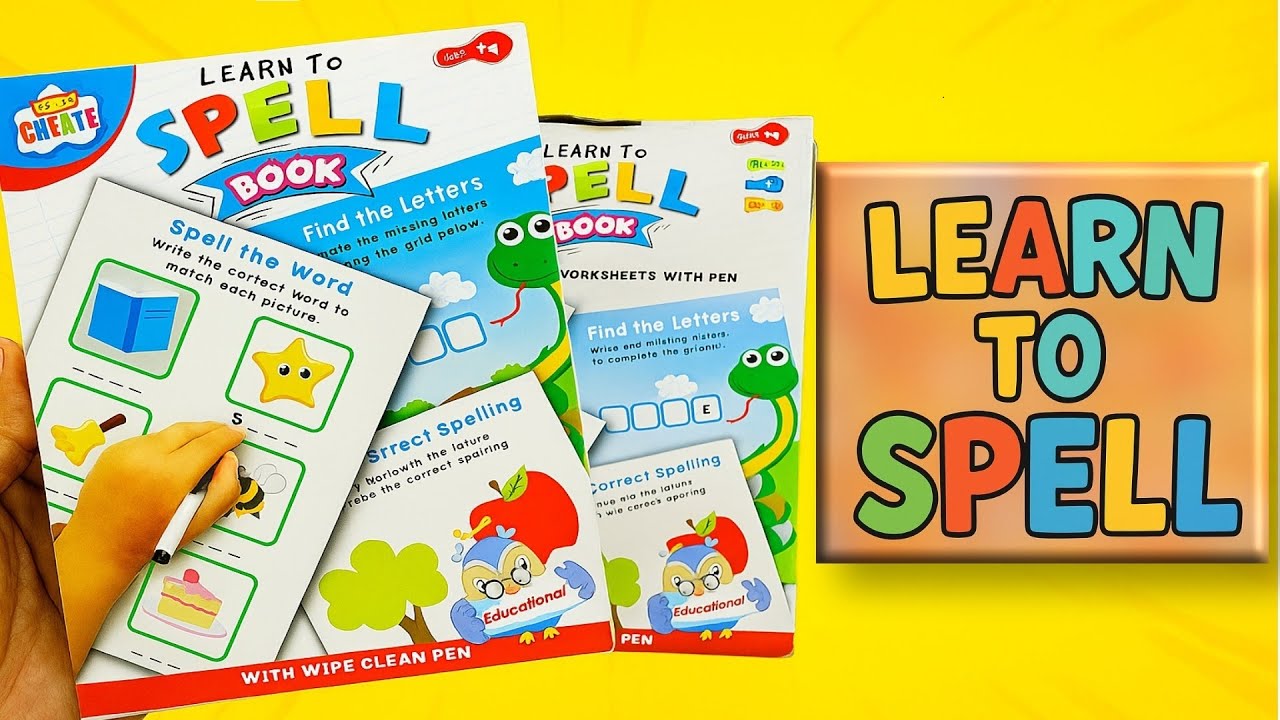 Learn To Spell | Spelling Activity For Kids