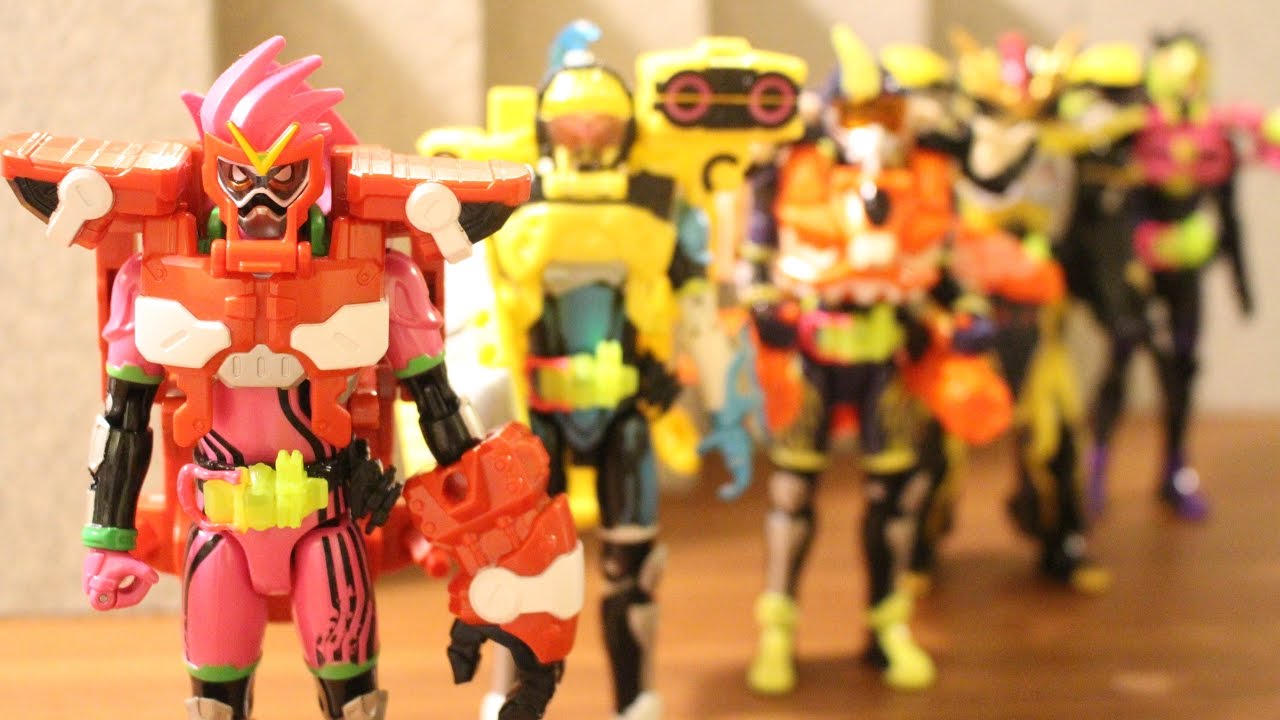 仮面ライダーエグゼイドLV3までの変身まとめ！ストップモーション！KAMEN RIDER EX-AID STOP MOTION