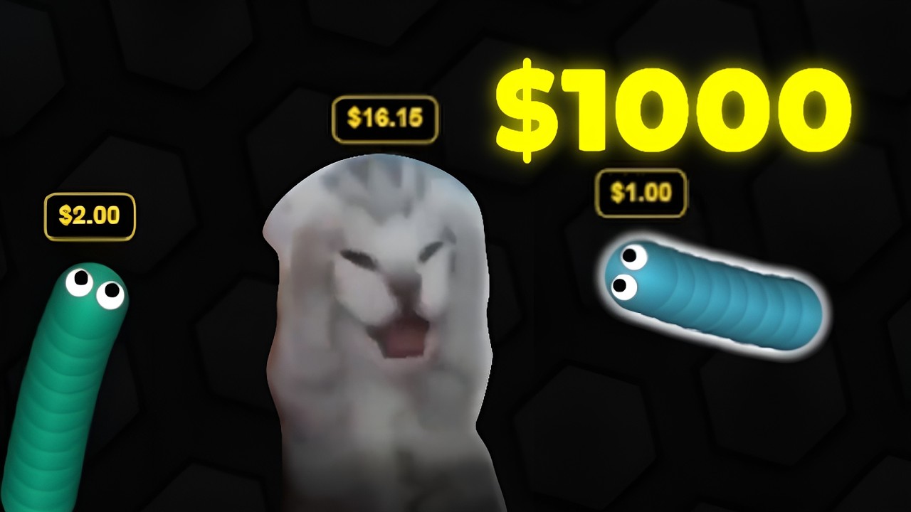 Can I turn $1 to $1000 in money slither FINALE