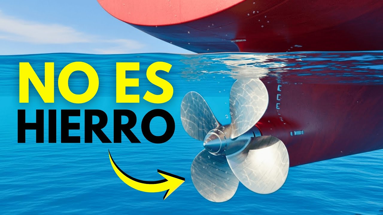¿Por Qué las Hélices de los Barcos NO Son de Hierro? (NO es lo que imaginas)