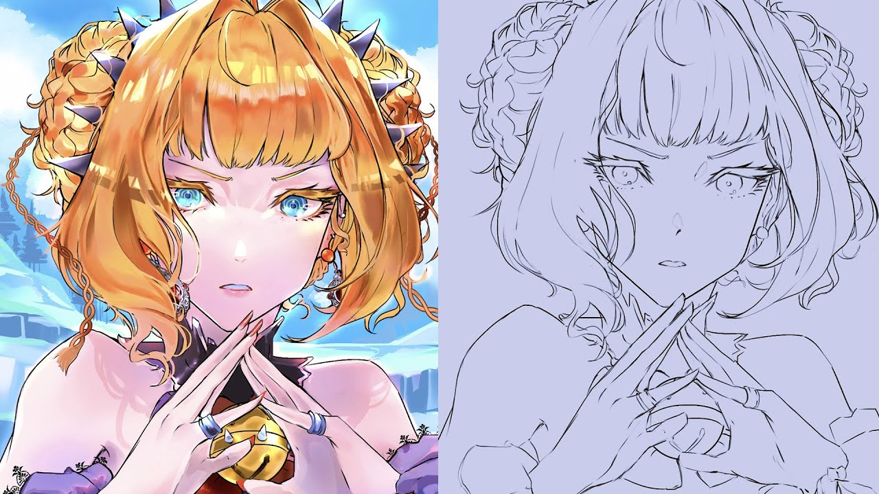 ✰ [Speedpaint + Giveaway] Dibujar RAPIDAMENTE en digital -  Artist 16 2nd REVIEW || Sonia Midnight