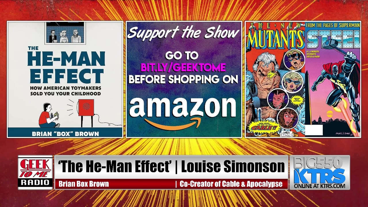 373-Brian Box Brown on &lsquo;The He-Man Effect&rsquo;-Louise Simonson, Comic Writer/Editor