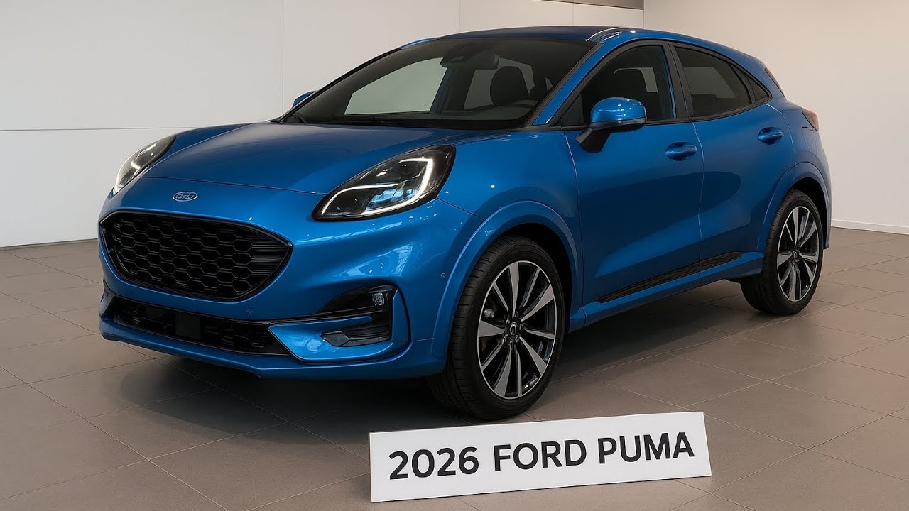 «Ford Puma 2026: Вы не поверите этому дизайну!»