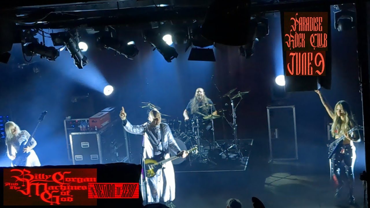 Billy Corgan & The Machines of God: A Return to Zero Tour @ Paradise Rock Club Boston, MA 6/9/25