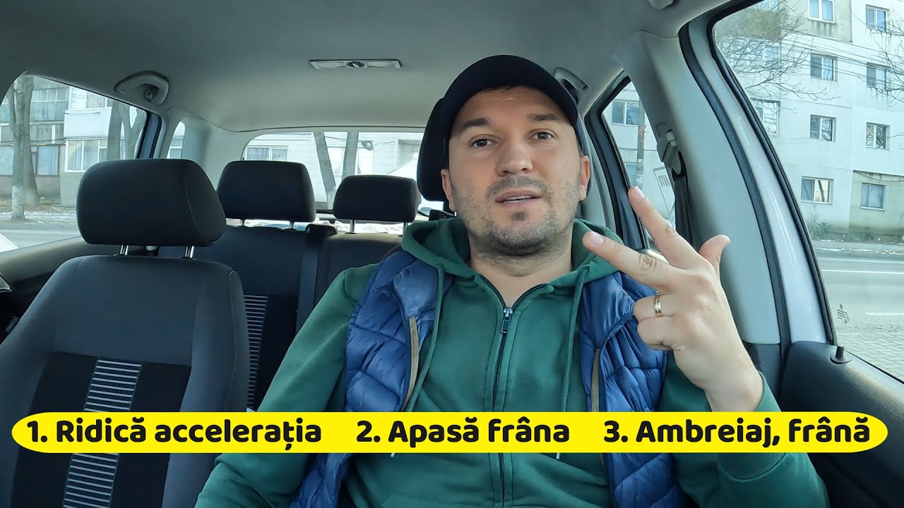 3 Pași sa reduci viteza