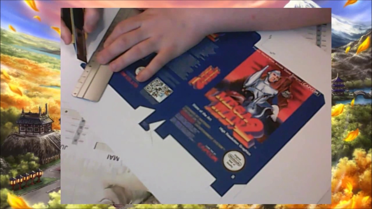 Tuto fabriquer ses boîtes de jeux (NES) pas cher !!!