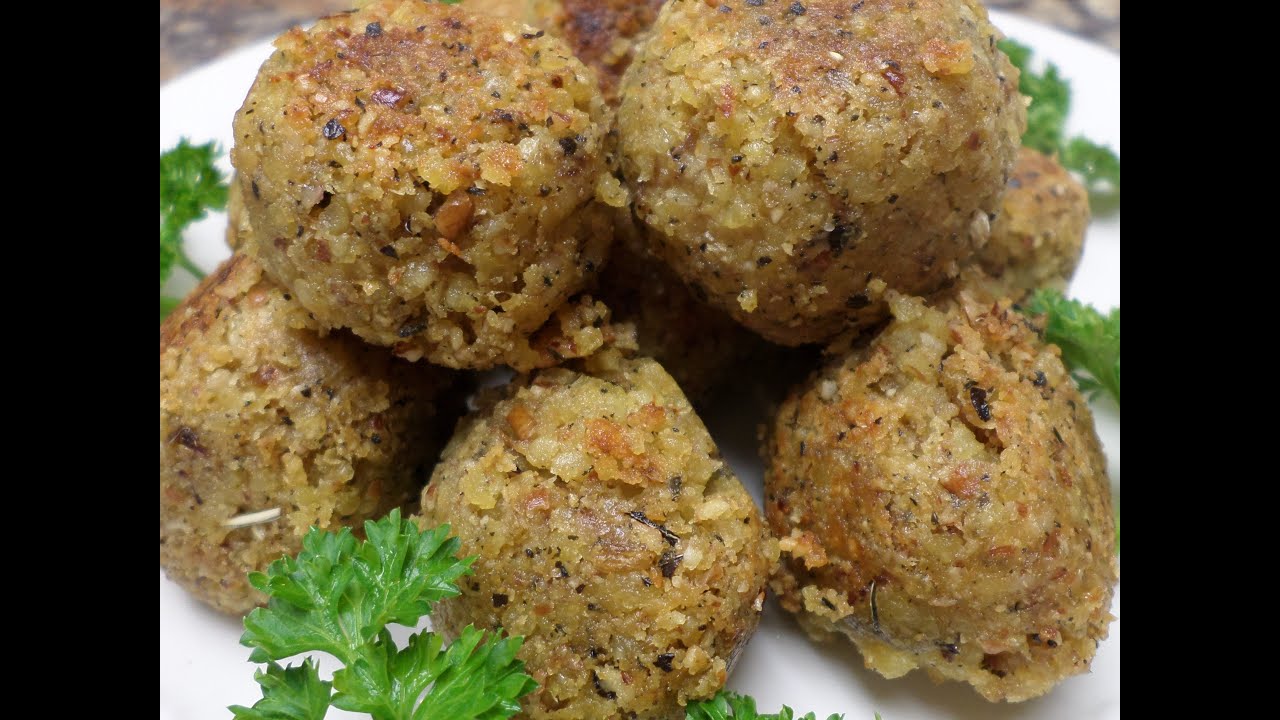 VEGAN Millet Meatless Meatballs by Kyong Weathersby/Vegan/Gluten-Free/Cholesterol-Free