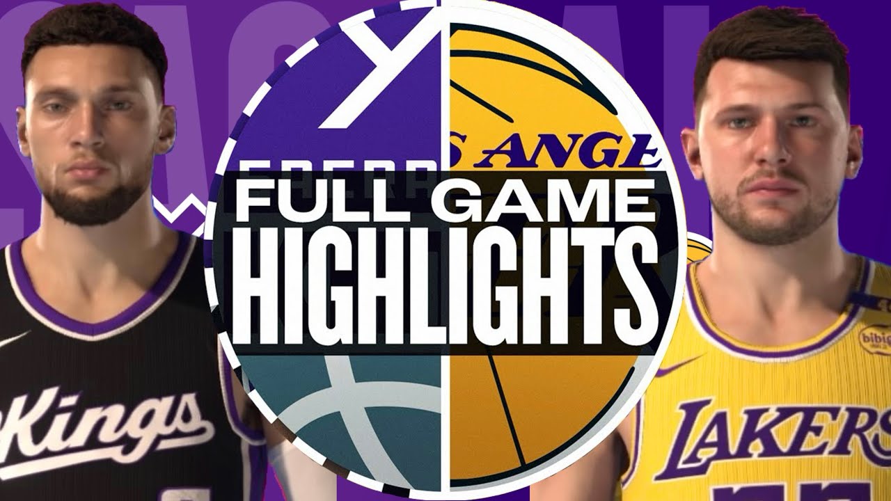 NBA 2K KINGS at LAKERS | FULL GAME HIGHLIGHTS | October 26th