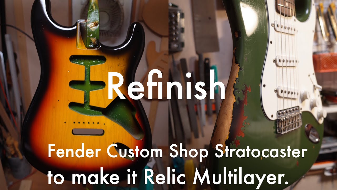 Переделка Fender Custom Shop Stratocaster.