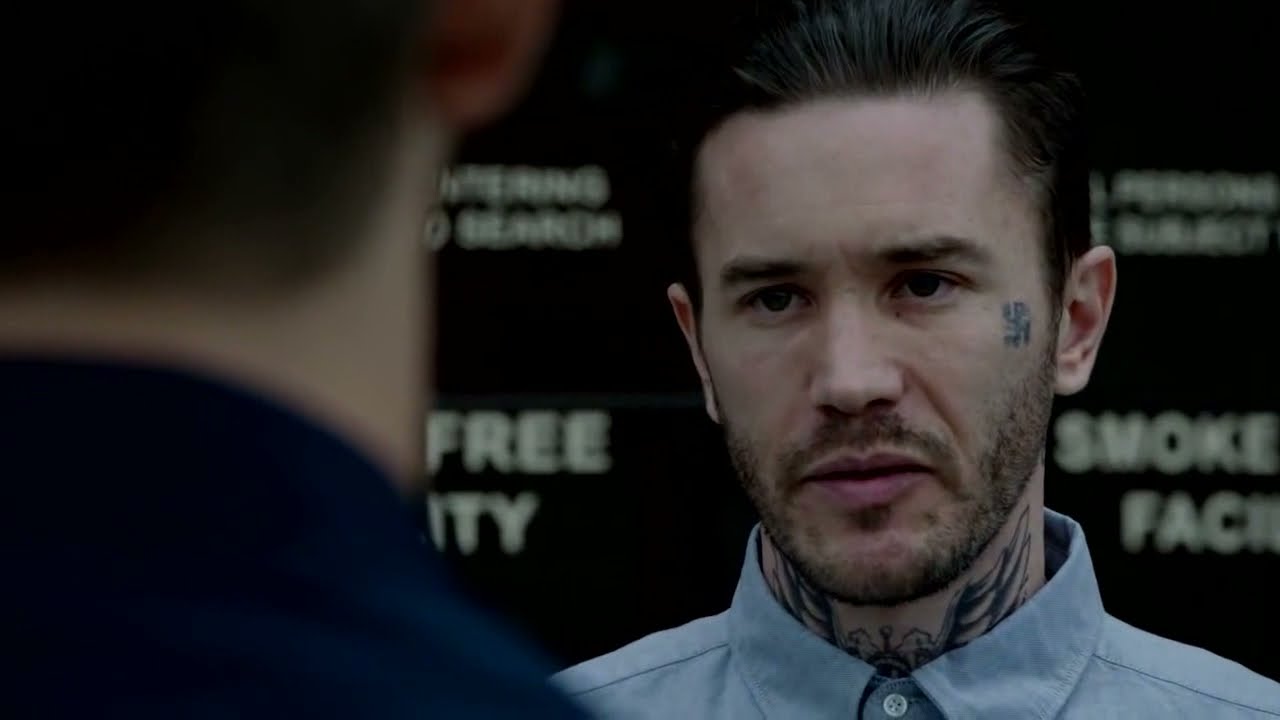 Antony Starr, Tom Pelphrey in Banshee -First meets