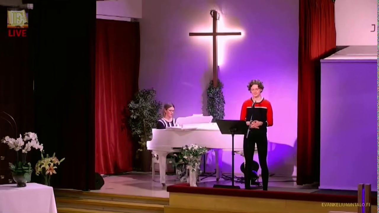 Kiitos verestäsi Jeesus - Daniela Penttilä & Tino Portnoj - Turun Evankeliumintalo