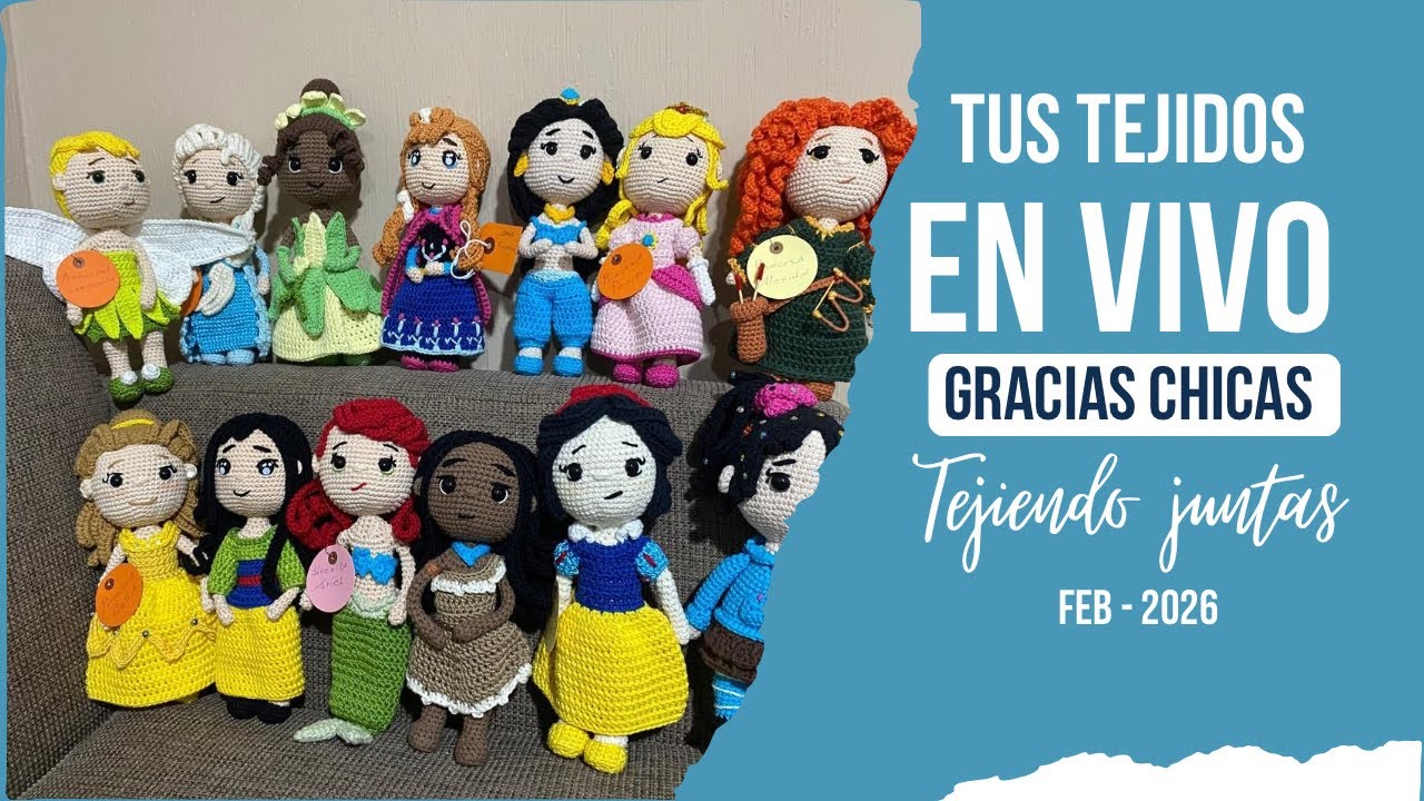 Miren lo que han tejido conmigo… no estaba lista para esto 🥹🧶
