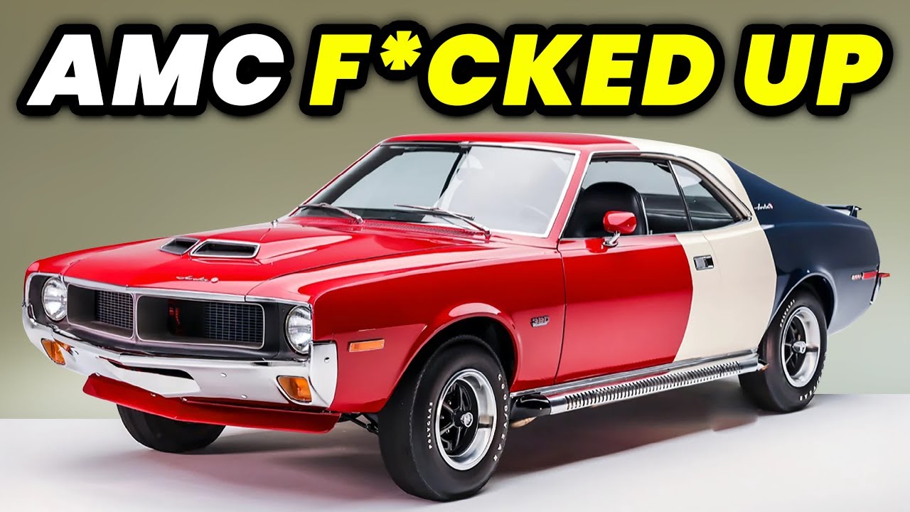 7 WORST and 6 BEST AMC Muscle Cars From The 1970s!