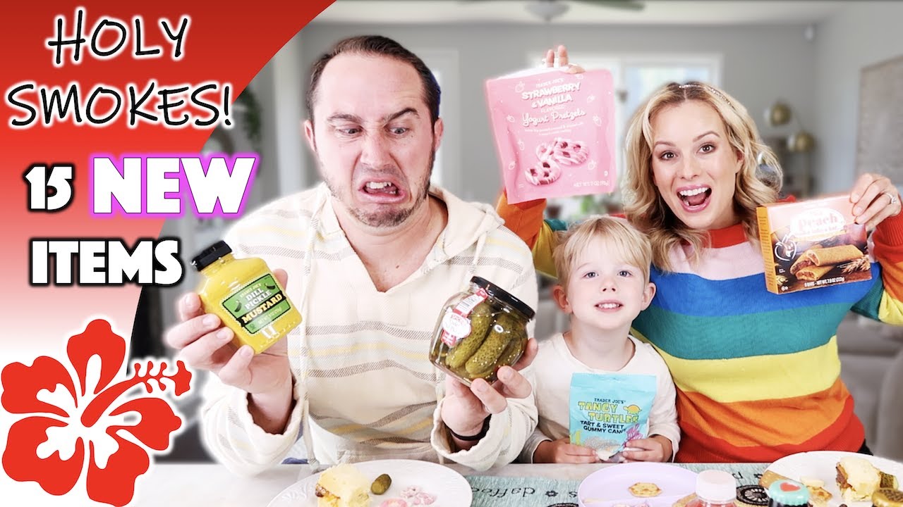 TASTING 15 NEW TRADER JOE'S PRODUCTS: WOW!