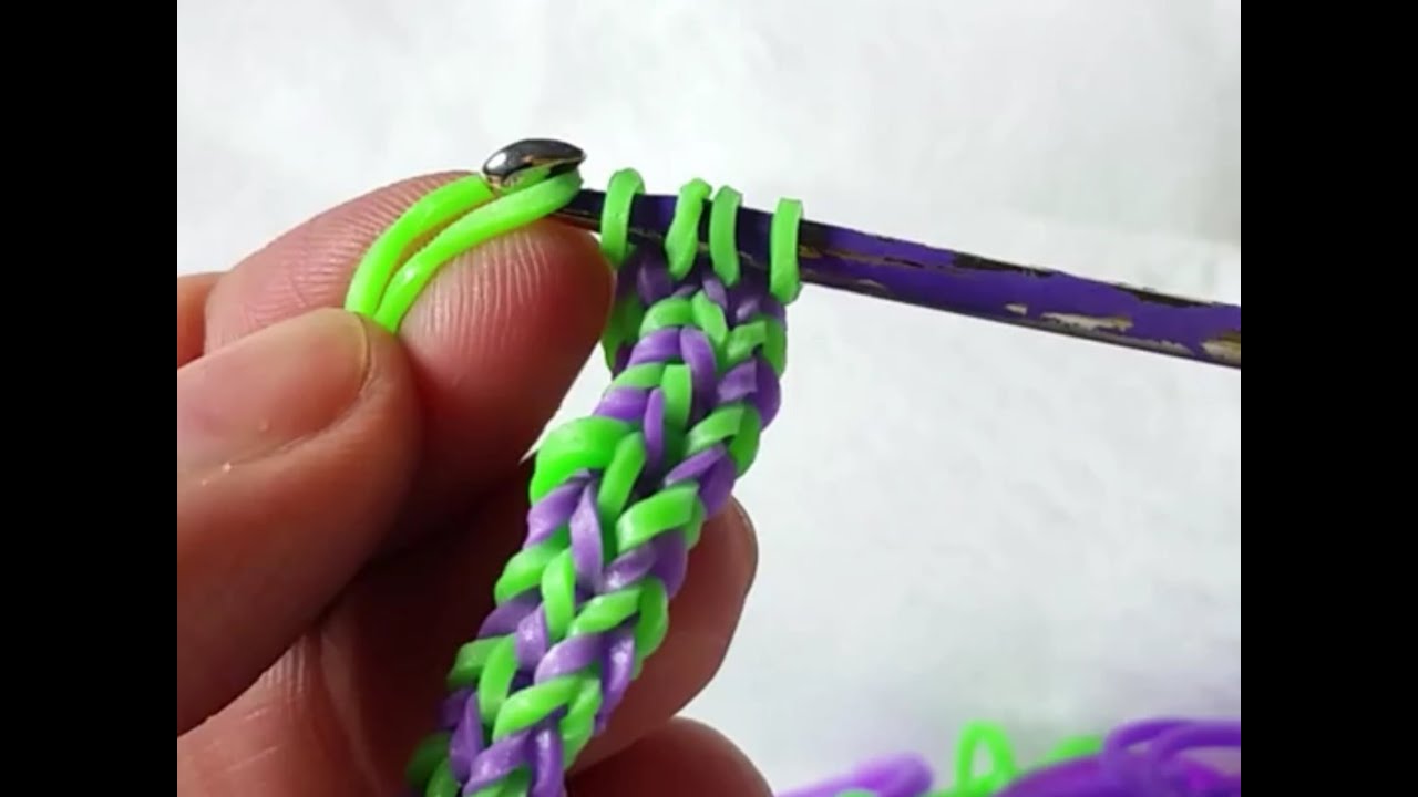 Pulseira de elástico fácil de fazer(PASSO A PASSO) RAINBOW LOOM-GOMITAS