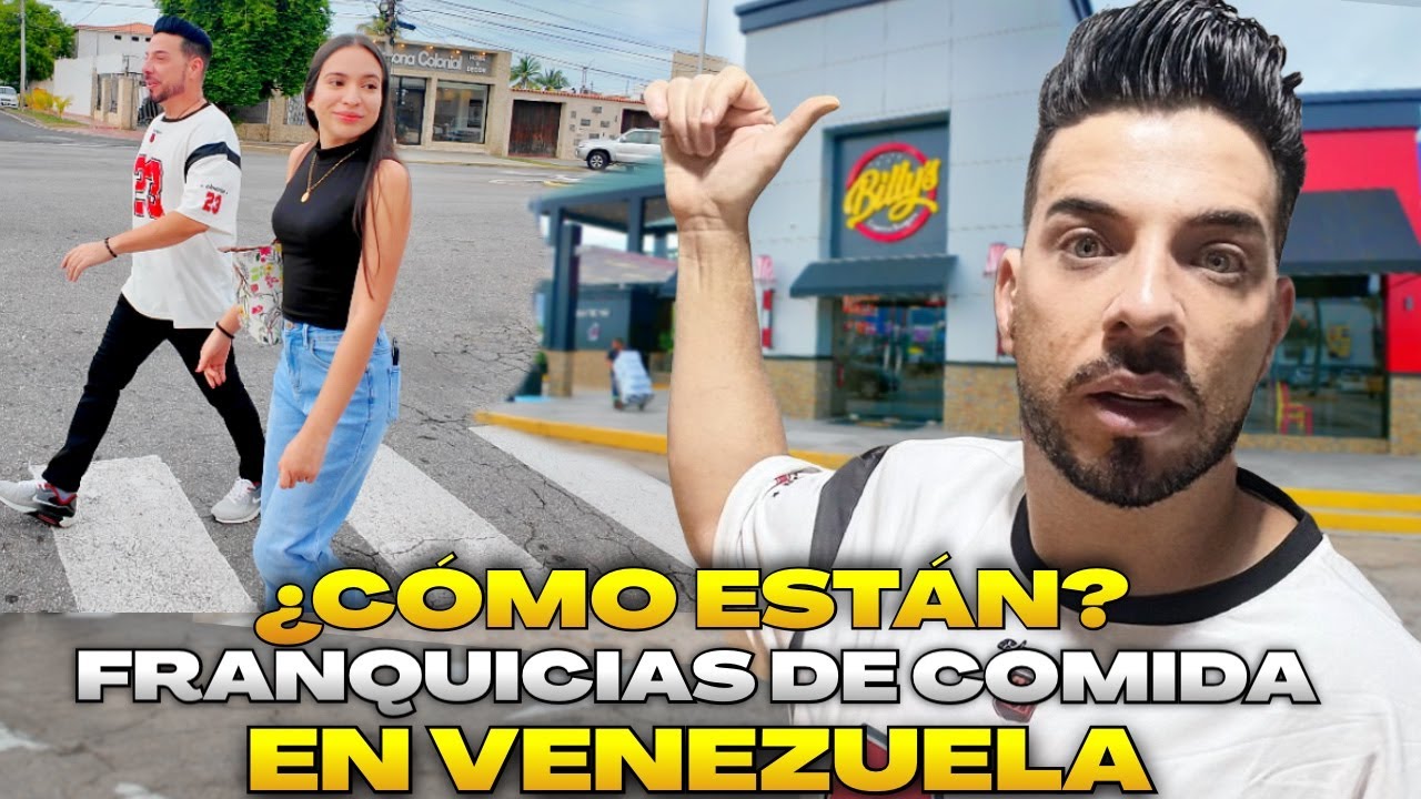 ASÍ están las FRANQUICIAS de COMIDA en VENEZUELA Isla de Margarita
