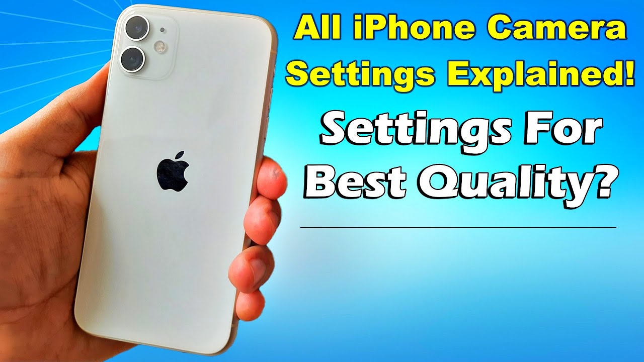 Best iPhone Camera Settings in 2021 | All iPhone Camera Settings Explained in HINDI - MUST WATCH