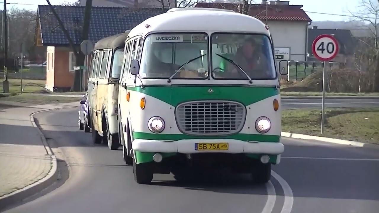 BESKIDZKI OGÓREK   przyczepa Jelcz PO1 korniszon