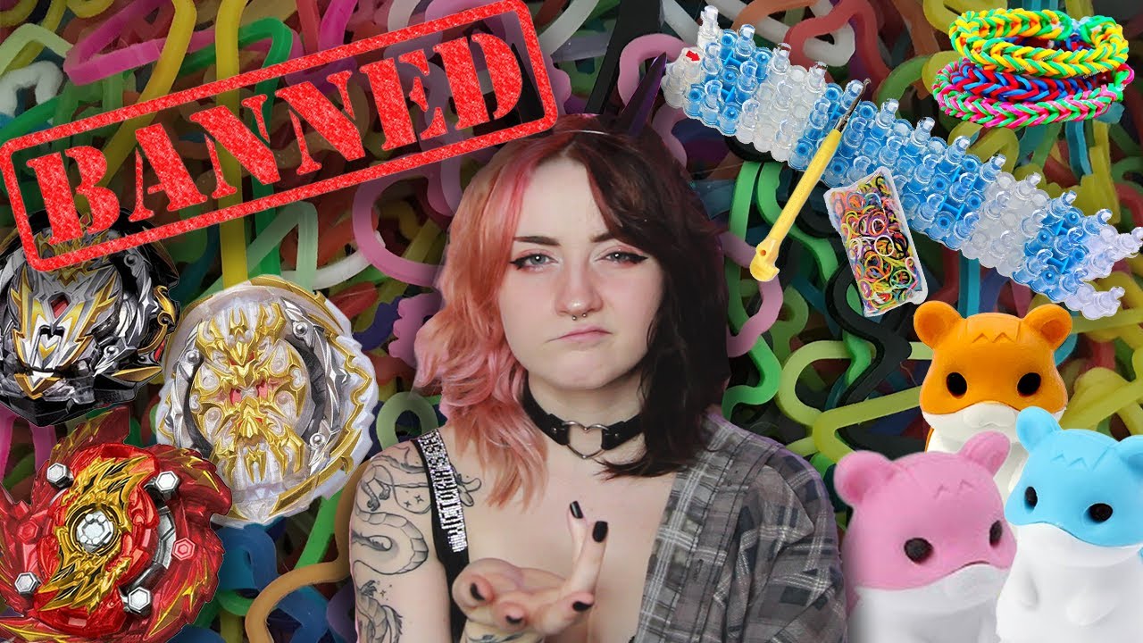 they banned all of our middle school fads...