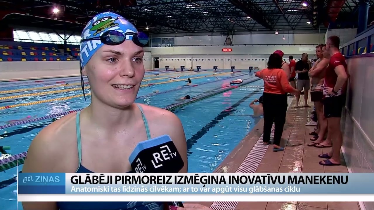 ReTV: Glābēji pirmoreiz izmēģina inovatīvu manekenu