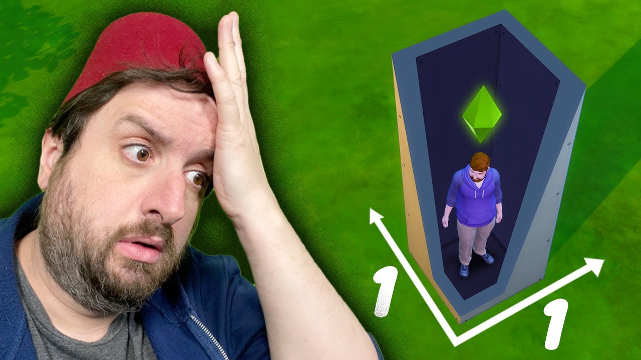 Can My Sim Survive Sims 4 One-Tile Box Challenge? Let’s See!