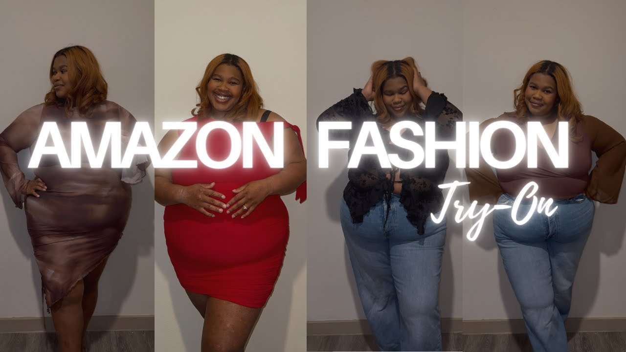 Plus Size Amazon Try-on Haul | Valentine's Day