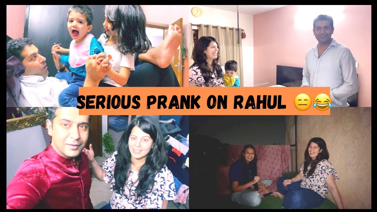 An Emotional Prank On Rahul By Prankster Divya | Hath Dho Ke Peeche Padi Simar Aur Divya