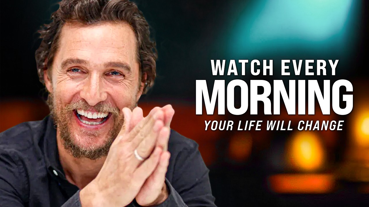FOCUS ON YOURSELF IN 2026 - Start Your Day Right, Listen Every Day! | Matthew McConaughey Motivation