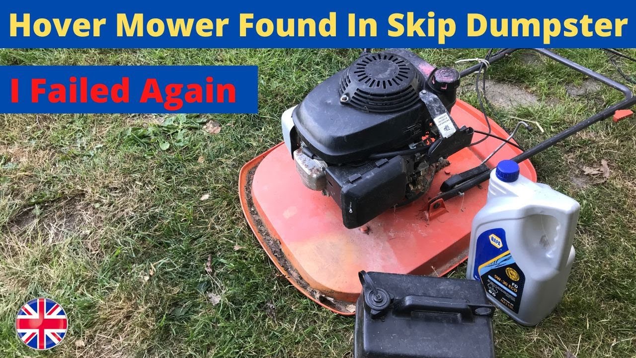 Hover Mower Found In Skip Dumpster