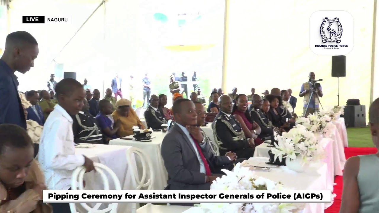 Pipping Ceremony for Assistant Inspector Generals of Police (AIGPs)