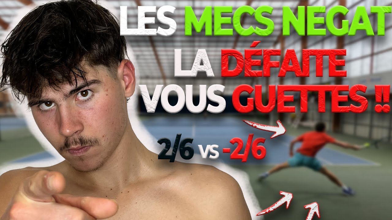 LES JOUEURS À NÉGAT LA DÉFAITE VOUS GUETTES !!! (demi-finale tournoi harblay 2/6 vs -2/6)