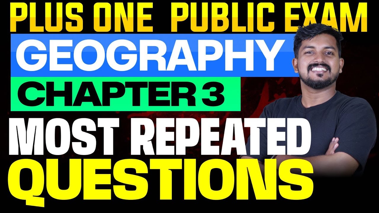 Plus One Geography Public Exam 2025 | Important Sure QUestion | Eduport