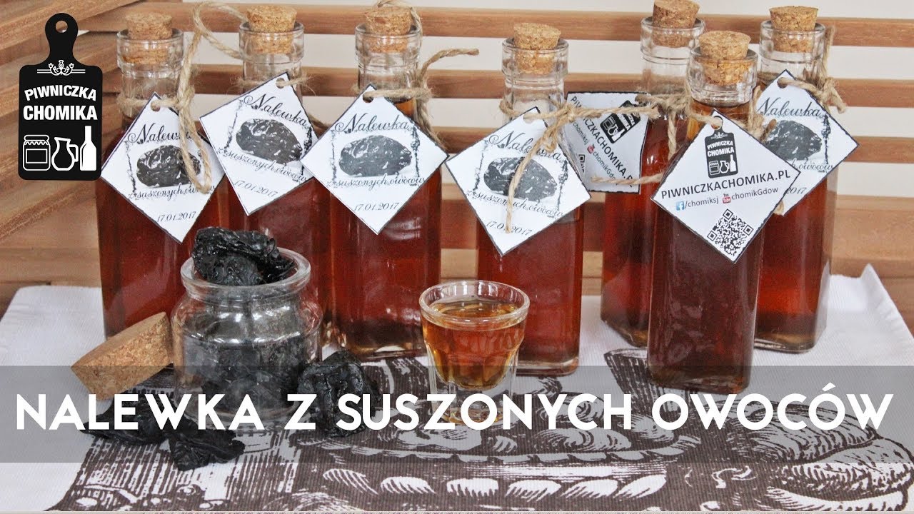 Jak zrobić...? #70 🍷 Nalewka z suszonych owoców | Piwniczka Chomika
